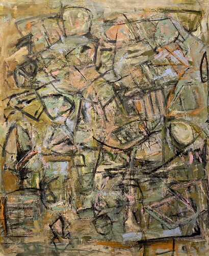 Waiting For Something To Happen  - a Paint Artowrk by Lloyd  Tabing 